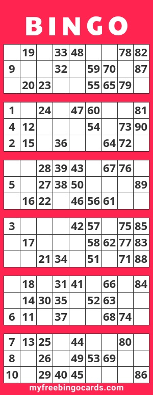90-bingo-cards